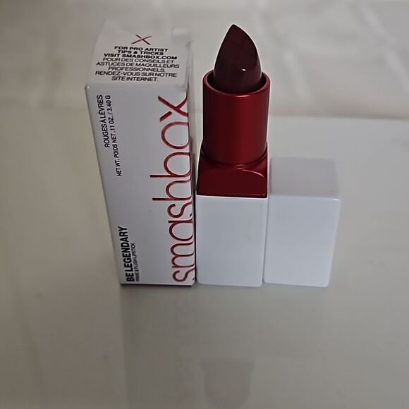 HOST PICK Smashbox lipstick It's A Mood Burgundy - Picture 10 of 16